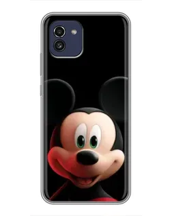 Чехол для Samsung Galaxy A03 (A035) с картинкой «Улыбающийся Микки Маус»