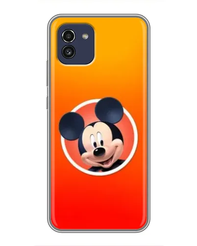Чехол для Samsung Galaxy A03 (A035) с картинкой «Mickey в круге»