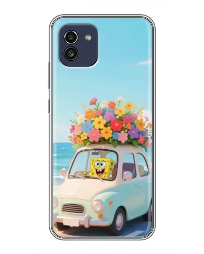 Чехол для Samsung Galaxy A03 (A035) с картинкой «Автомобильное путешествие»