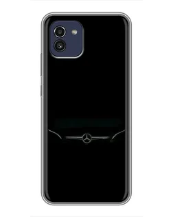 Чехол для Samsung Galaxy A03 (A035) с картинкой «Mercedes Stealth Look»