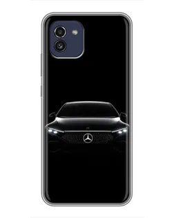 Чехол для Samsung Galaxy A03 (A035) с картинкой «Mercedes Vision — концепт»
