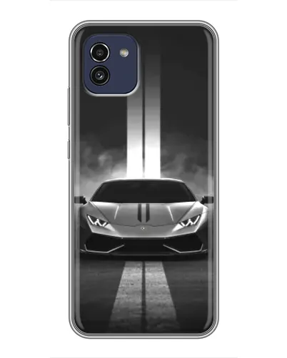 Чехол для Samsung Galaxy A03 (A035) с картинкой «Lamborghini симметрия дорог» Чехол для Samsung Galaxy A03 (A035) с картинкой «Lamborghini симметрия дорог»