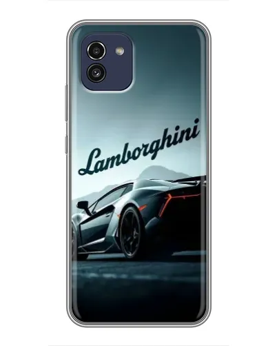 Чехол для Samsung Galaxy A03 (A035) с картинкой «Классическая надпись Lamborghini» Чехол для Samsung Galaxy A03 (A035) с картинкой «Классическая надпись Lamborghini»