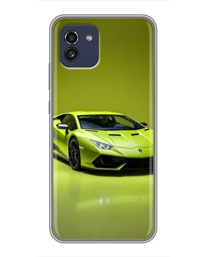 Чехол для Samsung Galaxy A03 (A035) с картинкой «Салатовый Lamborghini Huracan» Чехол для Samsung Galaxy A03 (A035) с картинкой «Салатовый Lamborghini Huracan»