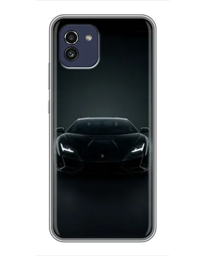 Чехол для Samsung Galaxy A03 (A035) с картинкой «Черный Lamborghini Aventador» Чехол для Samsung Galaxy A03 (A035) с картинкой «Черный Lamborghini Aventador»