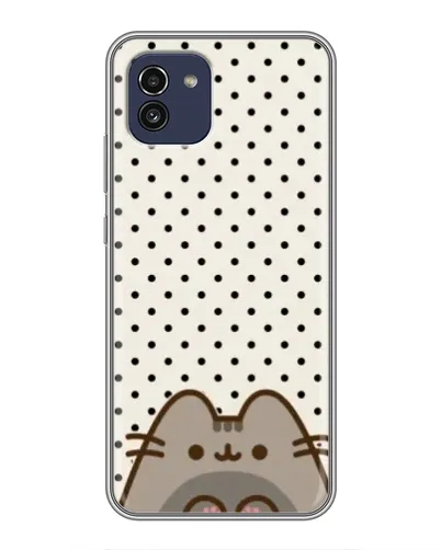 Чохол для Samsung Galaxy A03 (A035) з картинкою «Пушин у цяточку» Чохол для Samsung Galaxy A03 (A035) з картинкою «Пушин у цяточку»
