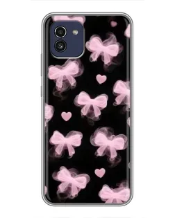 Чехол для Samsung Galaxy A03 (A035) с картинкой «Геометрия банта» Чехол для Samsung Galaxy A03 (A035) с картинкой «Геометрия банта»