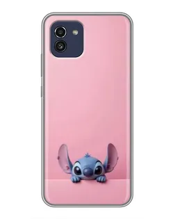 Чехол для Samsung Galaxy A03 (A035) с картинкой «Stitch выглядывает» Чехол для Samsung Galaxy A03 (A035) с картинкой «Stitch выглядывает»