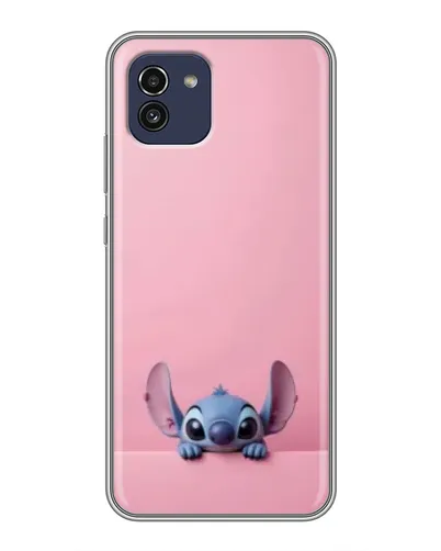 Чехол для Samsung Galaxy A03 (A035) с картинкой «Stitch выглядывает» Чехол для Samsung Galaxy A03 (A035) с картинкой «Stitch выглядывает»