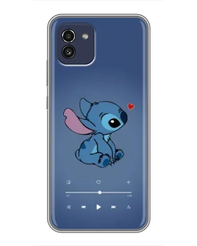 Чехол для Samsung Galaxy A03 (A035) с картинкой «Музыкальный Stitch» Чехол для Samsung Galaxy A03 (A035) с картинкой «Музыкальный Stitch»