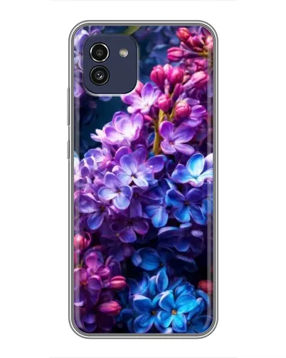 Чехол для Samsung Galaxy A03 (A035) с картинкой «Сиреневый цвет»