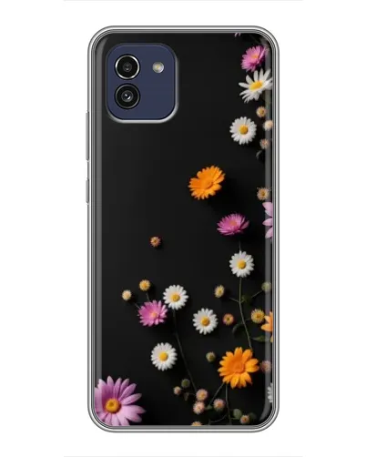 Чехол для Samsung Galaxy A03 (A035) с картинкой «Цветочная композиция»