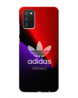 Чехол для Samsung Galaxy A03s с картинкой «Adidas Red Neon»