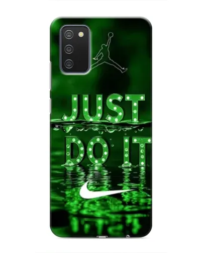 Чехол для Samsung Galaxy A03s с картинкой «Зеленый неоновый Nike» Чехол для Samsung Galaxy A03s с картинкой «Зеленый неоновый Nike»