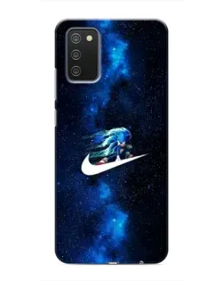 Чехол для Samsung Galaxy A03s с картинкой «Звездный путь Nike»