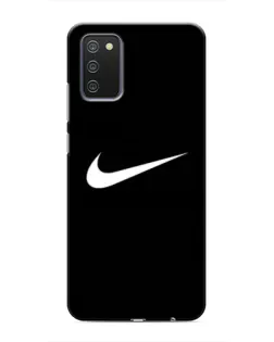 Чехол для Samsung Galaxy A03s с картинкой «Минималистический Найк»