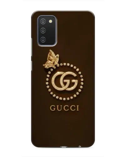 Чехол для Samsung Galaxy A03s с картинкой «Gucci — золотая бабочка» Чехол для Samsung Galaxy A03s с картинкой «Gucci — золотая бабочка»