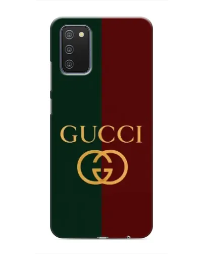 Чехол для Samsung Galaxy A03s с картинкой «Gucci — темно-зеленый градиент» Чехол для Samsung Galaxy A03s с картинкой «Gucci — темно-зеленый градиент»