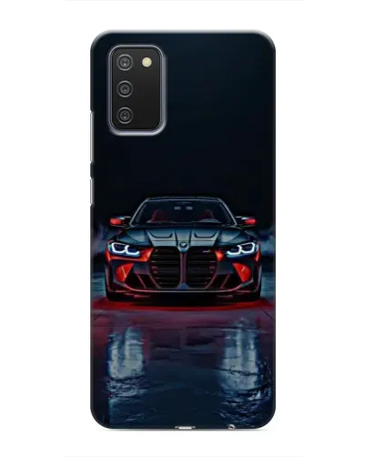 Чехол для Samsung Galaxy A03s с картинкой «BMW на мокрой дороге» Чехол для Samsung Galaxy A03s с картинкой «BMW на мокрой дороге»