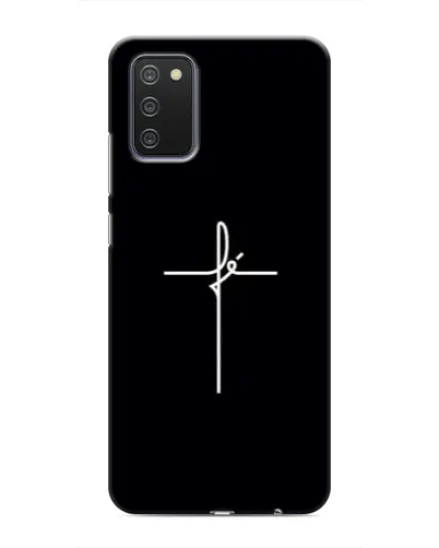 Чехол для Samsung Galaxy A03s с картинкой «Тонкий крест» Чехол для Samsung Galaxy A03s с картинкой «Тонкий крест»