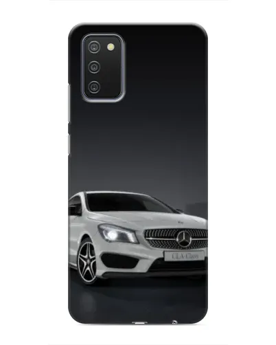 Чехол для Samsung Galaxy A03s с картинкой «Mercedes AMG GT Silver»