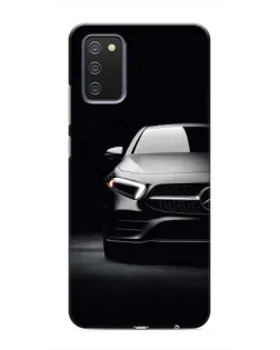 Чехол для Samsung Galaxy A03s с картинкой «Свет фар Mercedes»