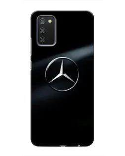 Чехол для Samsung Galaxy A03s с картинкой «Mercedes на металле» Чехол для Samsung Galaxy A03s с картинкой «Mercedes на металле»