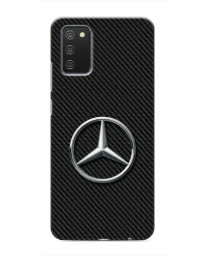 Чехол для Samsung Galaxy A03s с картинкой «Карбоновый Mercedes стиль» Чехол для Samsung Galaxy A03s с картинкой «Карбоновый Mercedes стиль»