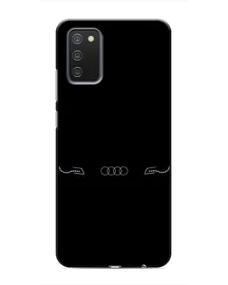 Чехол для Samsung Galaxy A03s с картинкой «Audi — световой подпись» Чехол для Samsung Galaxy A03s с картинкой «Audi — световой подпись»