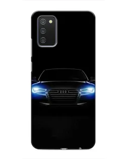 Чехол для Samsung Galaxy A03s с картинкой «Audi в неоне» Чехол для Samsung Galaxy A03s с картинкой «Audi в неоне»