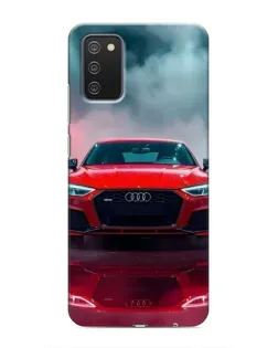 Чехол для Samsung Galaxy A03s с картинкой «Audi RS — красный стиль» Чехол для Samsung Galaxy A03s с картинкой «Audi RS — красный стиль»