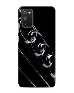 Чехол для Samsung Galaxy A03s с картинкой «Audi — абстрактные кольца» Чехол для Samsung Galaxy A03s с картинкой «Audi — абстрактные кольца»