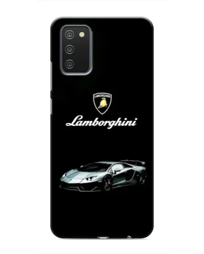 Чехол для Samsung Galaxy A03s с картинкой «Логотип Lamborghini классика» Чехол для Samsung Galaxy A03s с картинкой «Логотип Lamborghini классика»