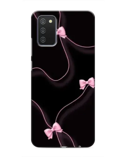 Чехол для Samsung Galaxy A03s с картинкой «Розовые ленты»