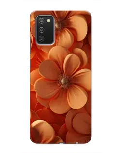 Чохол для Samsung Galaxy A03s з картинкою «Помаранчева макро квітка» Чохол для Samsung Galaxy A03s з картинкою «Помаранчева макро квітка»