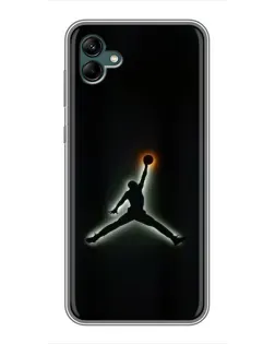Чехол для Samsung Galaxy A04 с картинкой «Jordan Gradient Logo» Чехол для Samsung Galaxy A04 с картинкой «Jordan Gradient Logo»