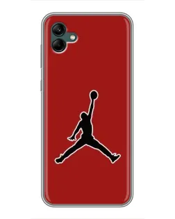 Чехол для Samsung Galaxy A04 с картинкой «Jordan Red Back» Чехол для Samsung Galaxy A04 с картинкой «Jordan Red Back»
