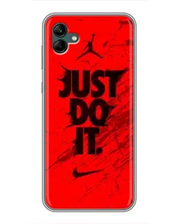 Чехол для Samsung Galaxy A04 с картинкой «Nike Just Do It» Чехол для Samsung Galaxy A04 с картинкой «Nike Just Do It»