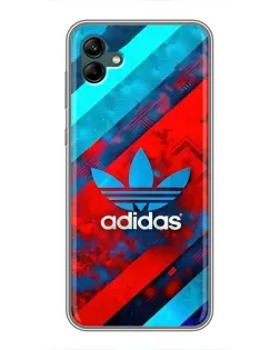 Чехол для Samsung Galaxy A04 с картинкой «Абстракция Adidas»