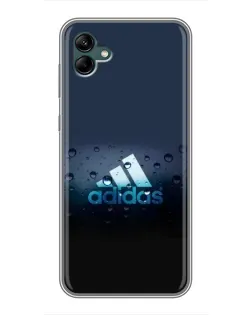 Чехол для Samsung Galaxy A04 с картинкой «Adidas Water Drops»