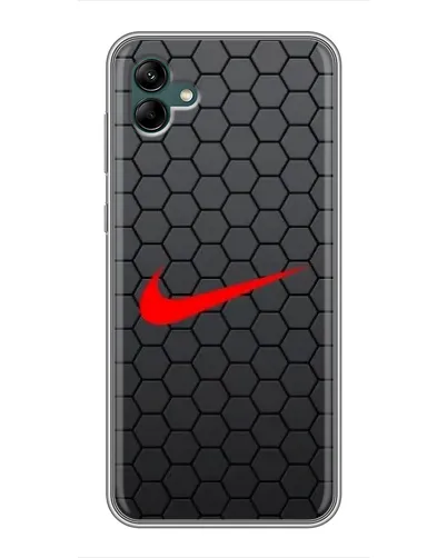 Чехол для Samsung Galaxy A04 с картинкой «Nike — карбоновая сетка» Чехол для Samsung Galaxy A04 с картинкой «Nike — карбоновая сетка»