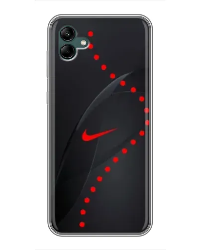 Чехол для Samsung Galaxy A04 с картинкой «Абстрактный дизайн Nike» Чехол для Samsung Galaxy A04 с картинкой «Абстрактный дизайн Nike»