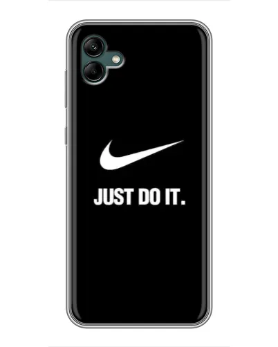 Чехол для Samsung Galaxy A04 с картинкой «Классический принт Nike» Чехол для Samsung Galaxy A04 с картинкой «Классический принт Nike»
