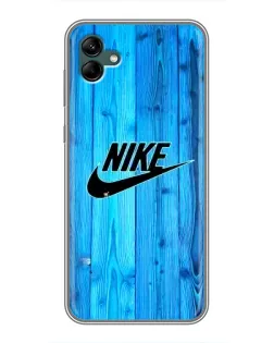 Чехол для Samsung Galaxy A04 с картинкой «Голубое дерево Nike»