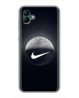Чехол для Samsung Galaxy A04 с картинкой «Nike в стиле граффити»