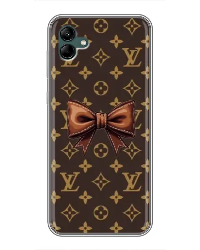 Чехол для Samsung Galaxy A04 с картинкой «LV с бантом»