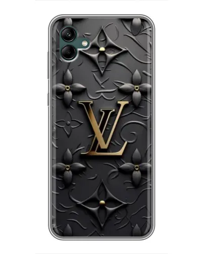 Чехол для Samsung Galaxy A04 с картинкой «Кожаная текстура LV»