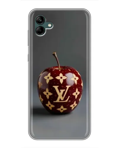 Чехол для Samsung Galaxy A04 с картинкой «Красное яблоко LV»