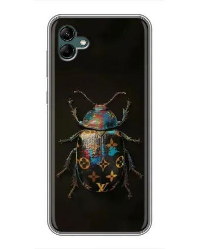 Чехол для Samsung Galaxy A04 с картинкой «LV — мраморный принт»