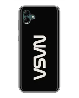 Чехол для Samsung Galaxy A04 с картинкой «NASA — вертикальный логотип» Чехол для Samsung Galaxy A04 с картинкой «NASA — вертикальный логотип»